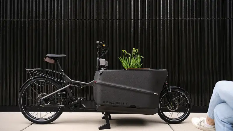 Lastenrad vor dem Campus | Stand 02.06.2023